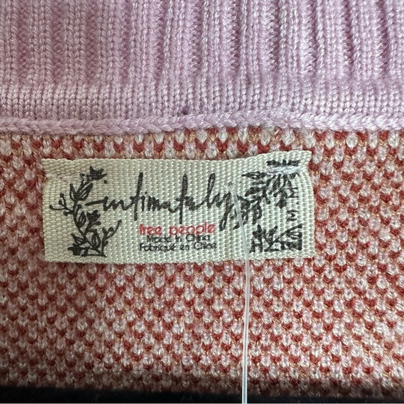 FREE PEOPLE Snow Bunny Bodysuit / Candy Combo Medium NWT Winter - Picture 9 of 10